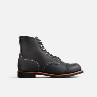 Iron Ranger®-Men's 6-Inch Boot in Black Harness Leather