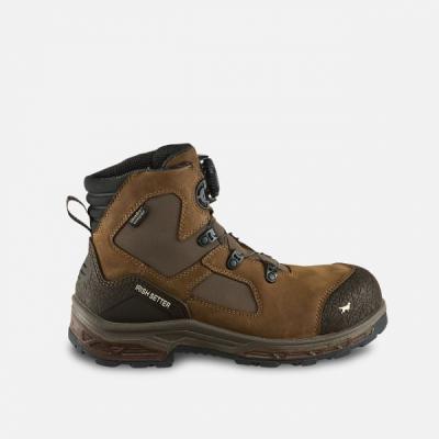 Kasota-Men's 6-inch Waterproof Leather Safety Toe Boots