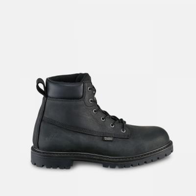 Hopkins-Men's 6-inch Waterproof Leather Safety Toe Boots