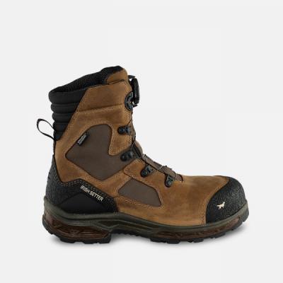 Kasota-Men's 8-inch Waterproof Leather, Insulated CSA Safety Toe Boots